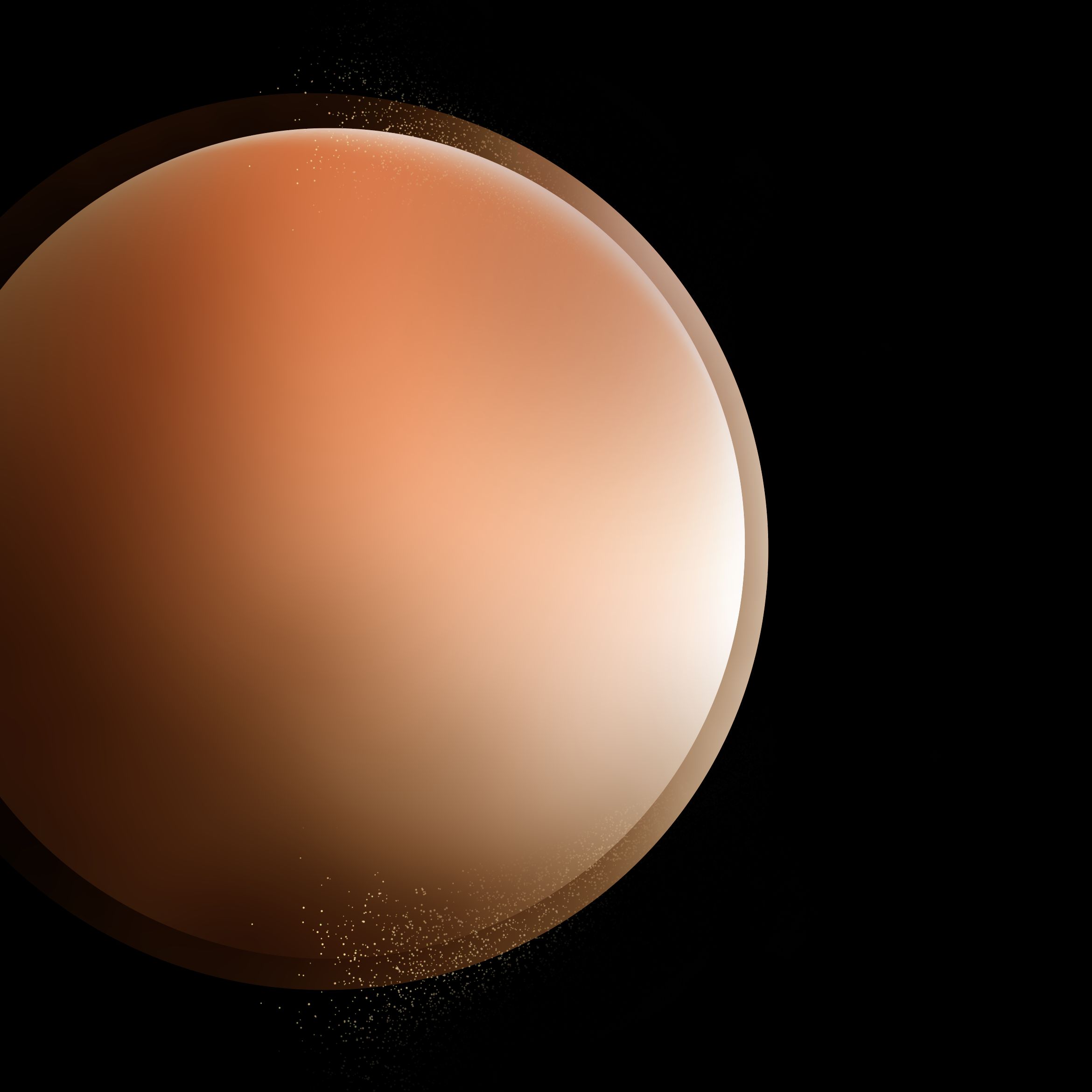 Cosmic Brown Orb - samsung wallpaper for StockWalls