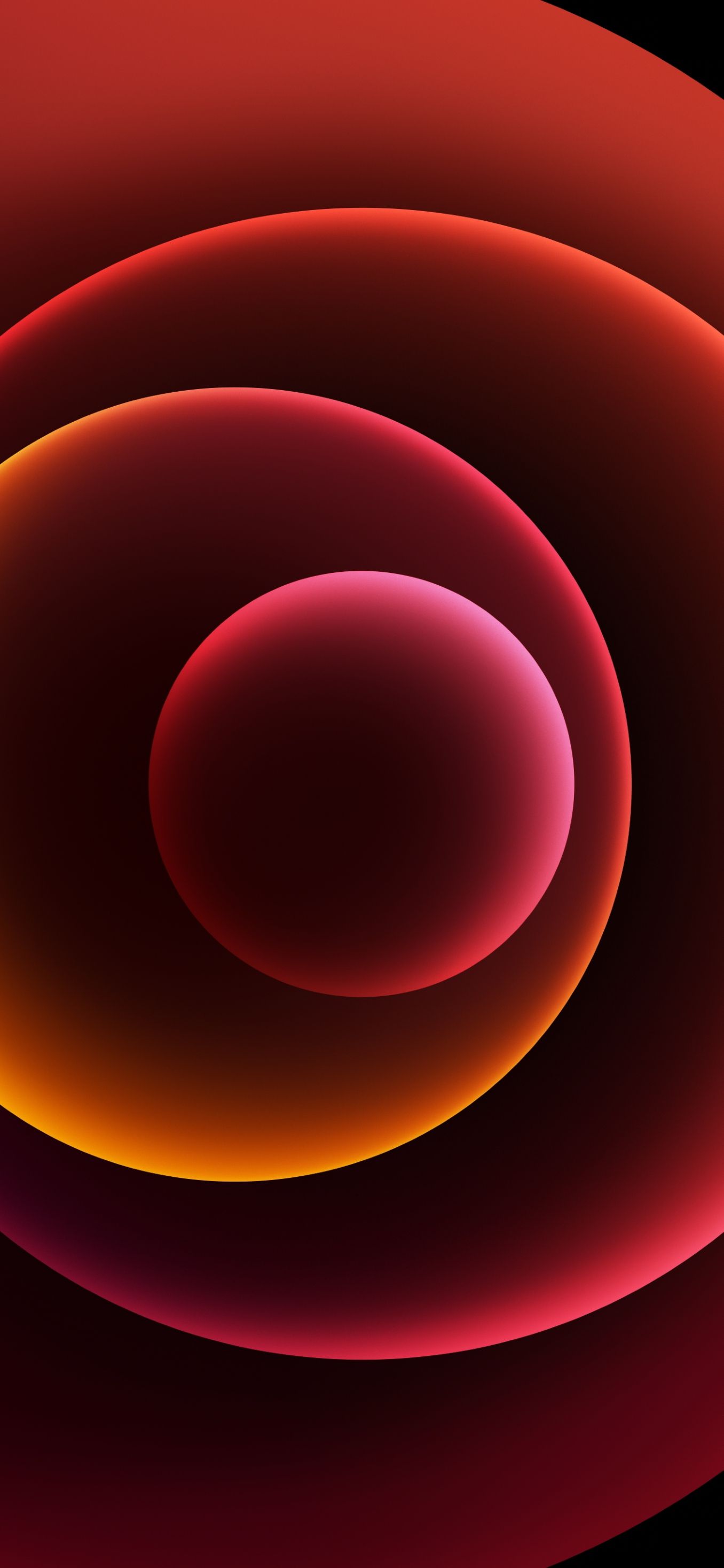 Crimson Gradient Swirls - apple wallpaper for StockWalls
