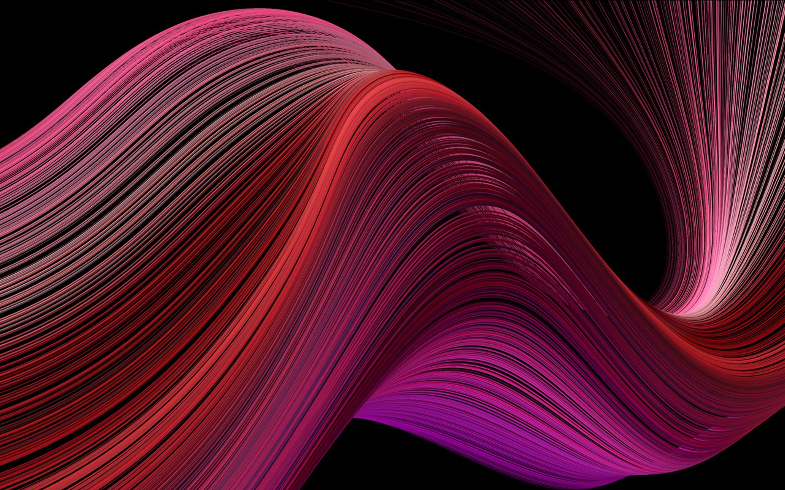Crimson Pink Swirl - apple wallpaper for StockWalls