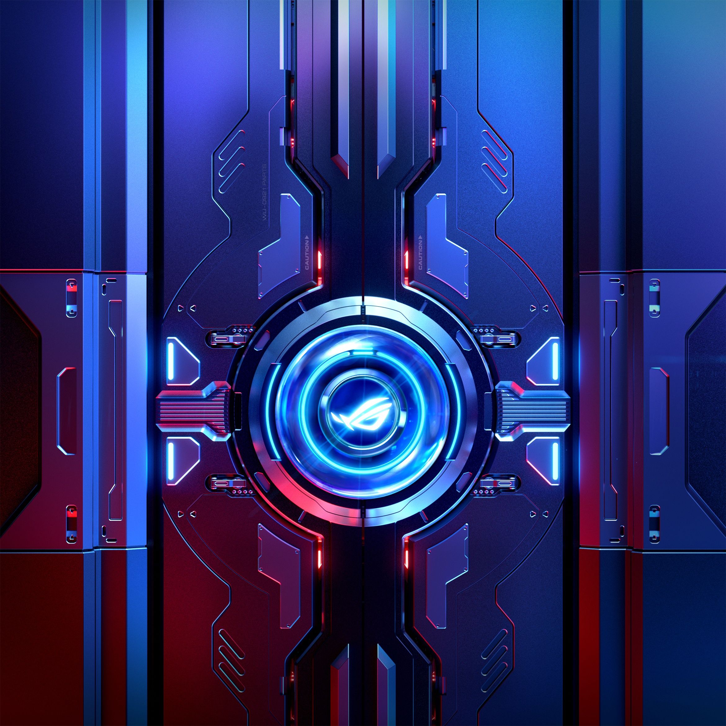 Cybernetic Blue Orb - asus wallpaper for StockWalls