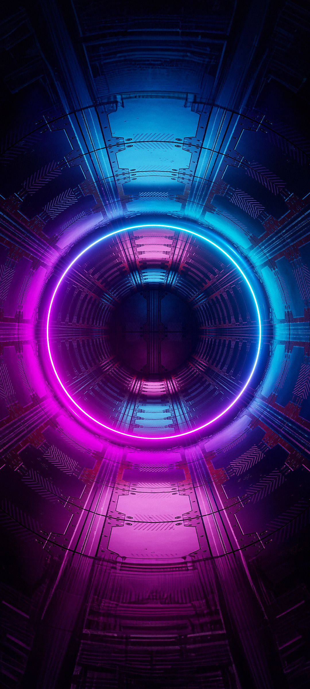 Cyberpunk Neon Tunnel - asus wallpaper for StockWalls