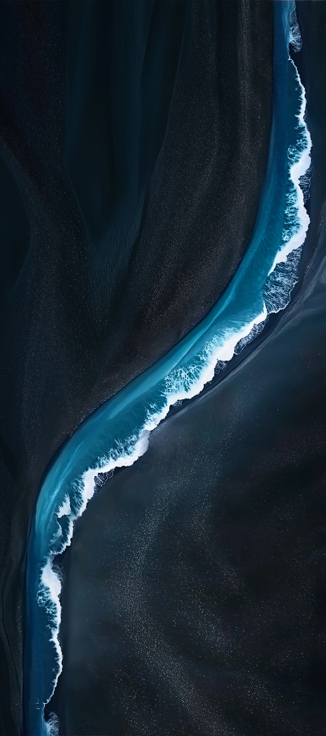 Dark Ocean Wave - tecno wallpaper for StockWalls