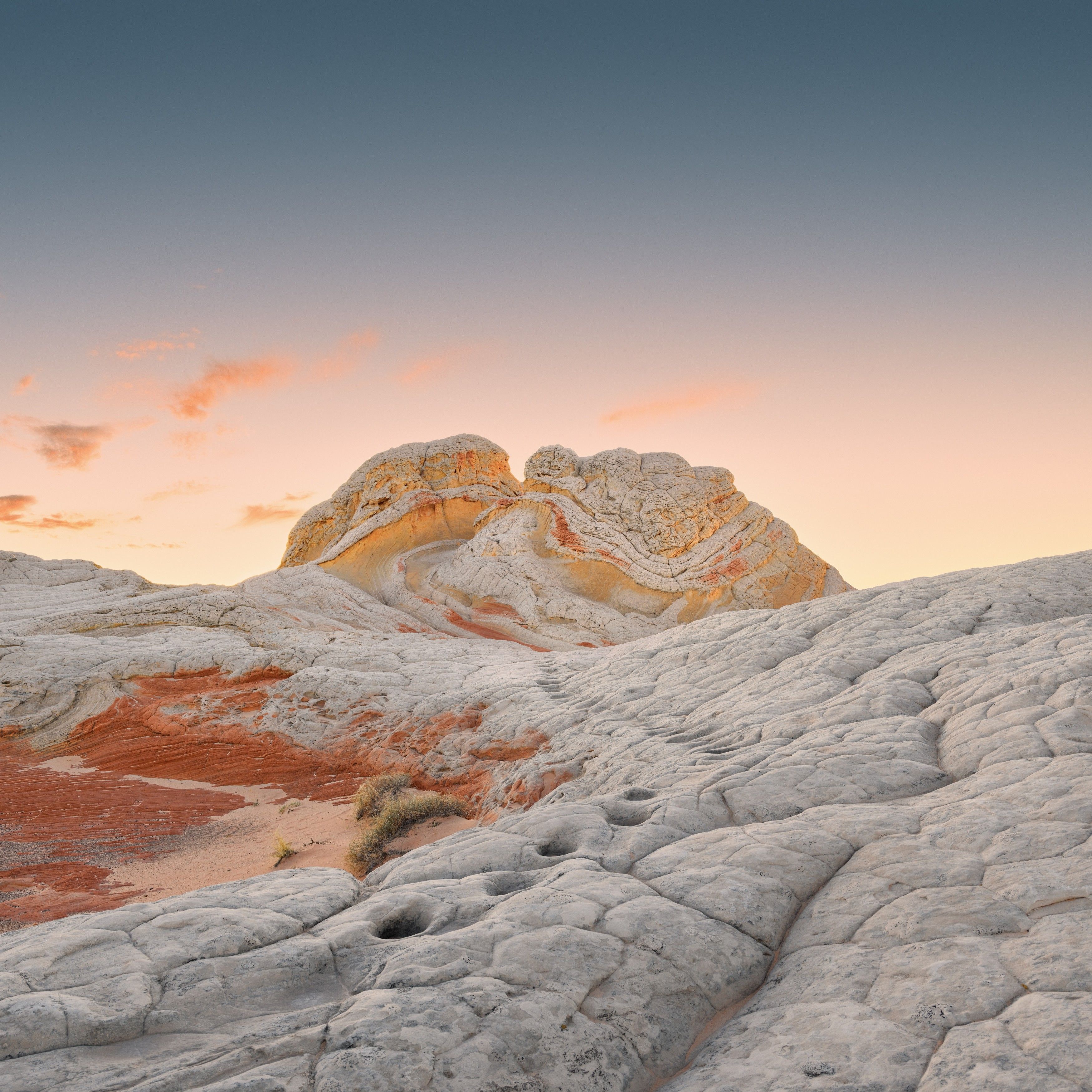 Desert Rock Formations Sunset - apple wallpaper for StockWalls