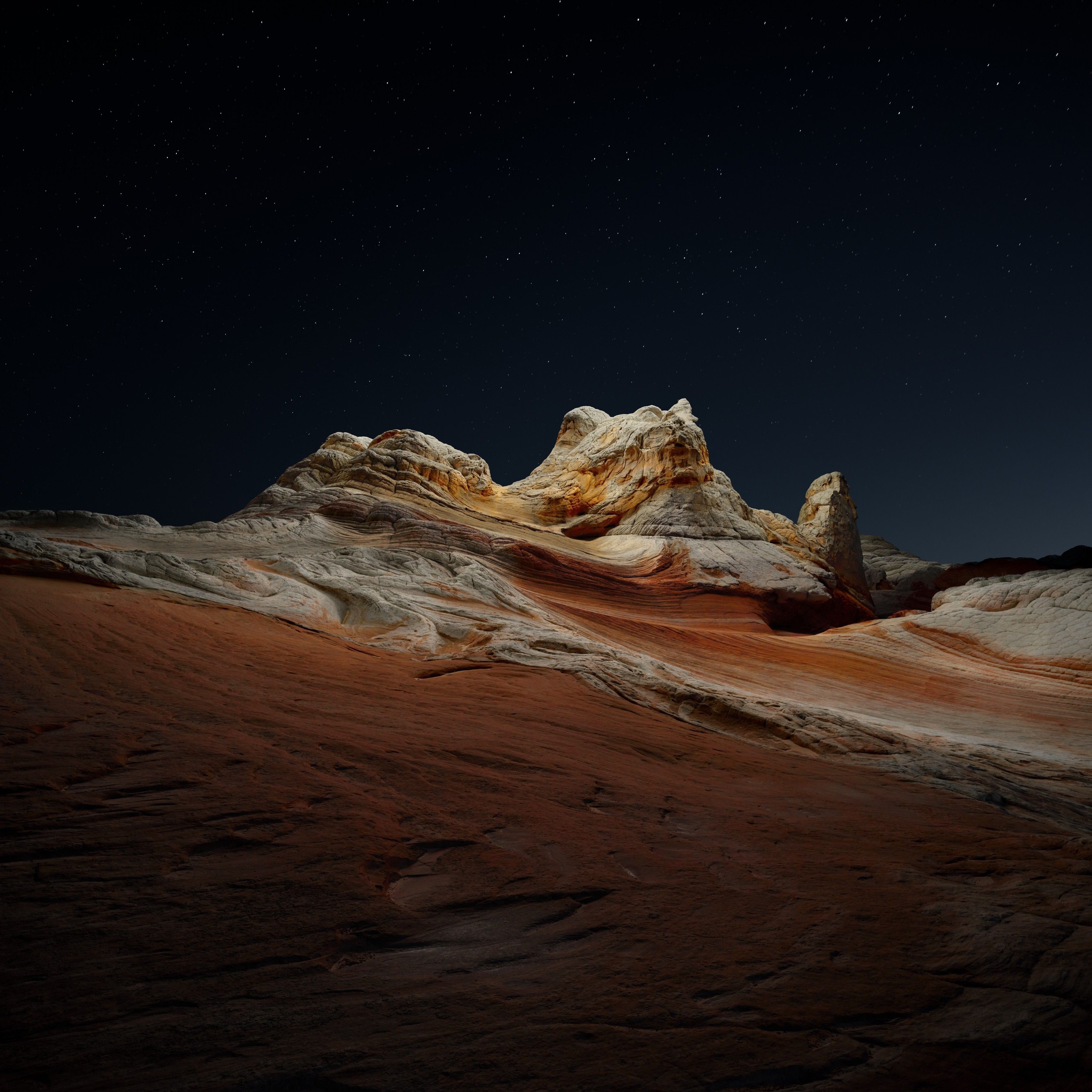 Desert Under Stars - apple wallpaper for StockWalls