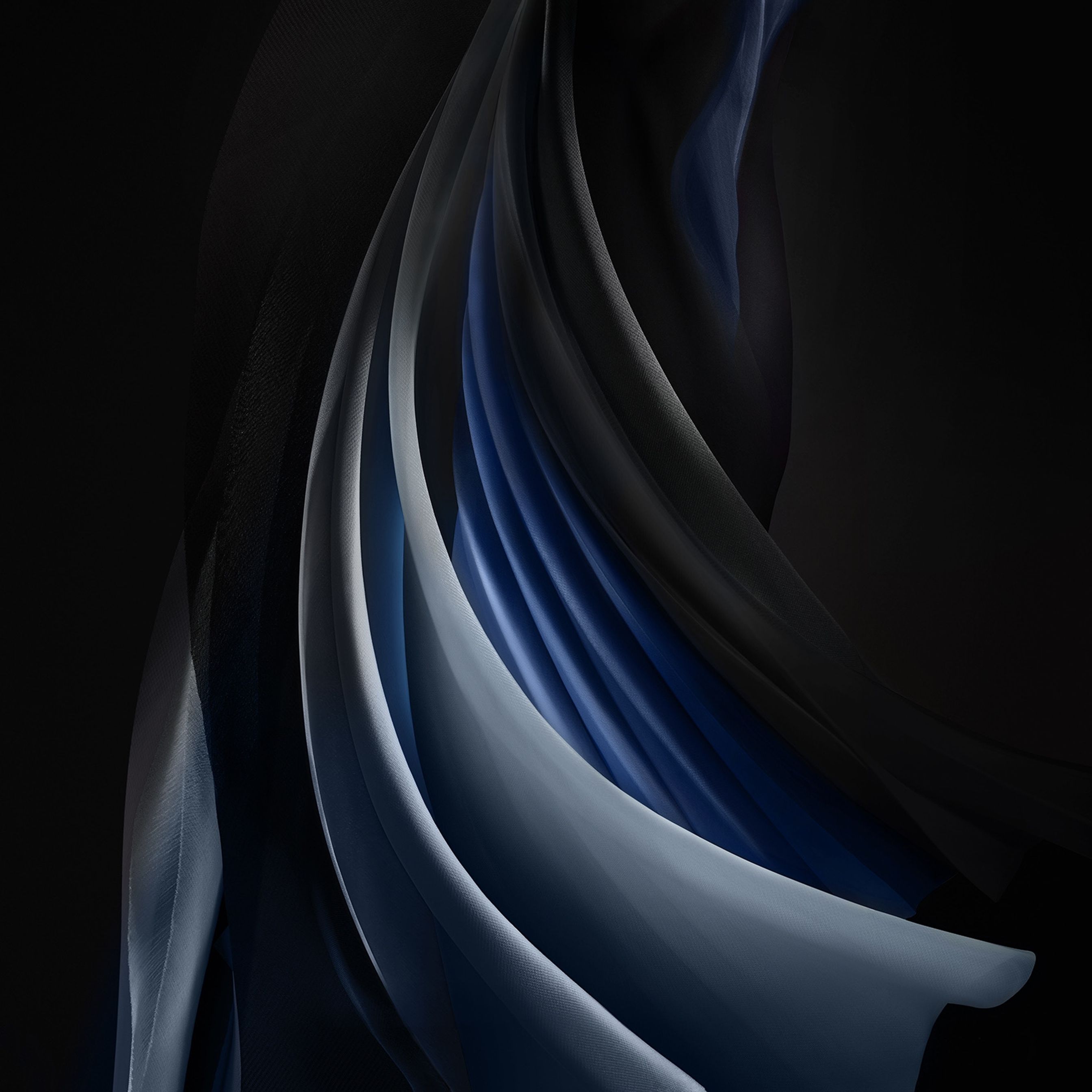 Flowing Fabric Drapery - apple wallpaper for StockWalls