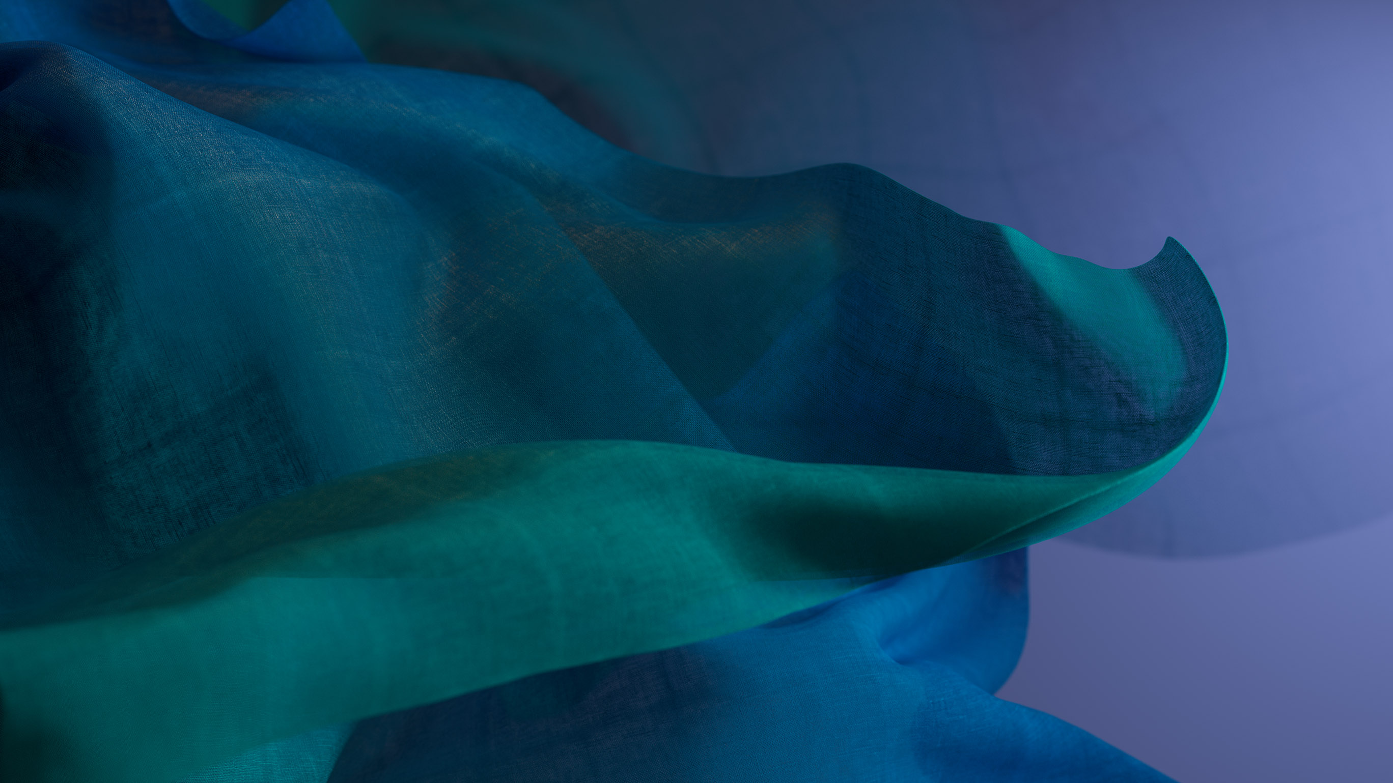 Flowing Teal Fabric - microsoft wallpaper for StockWalls