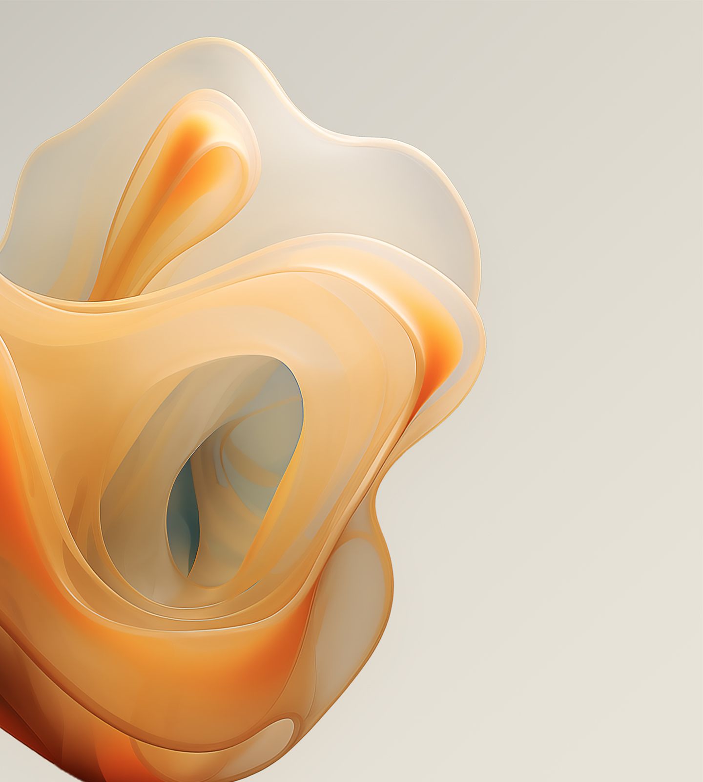 Fluid Amber Abstraction - motorola wallpaper for StockWalls