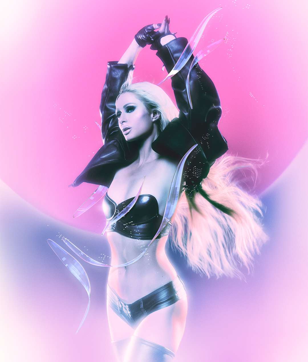 Futuristic Glamour Portrait - motorola wallpaper for StockWalls