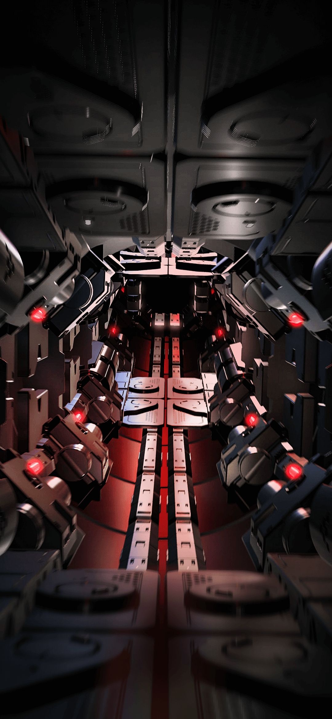 Futuristic Sci-Fi Corridor - asus wallpaper for StockWalls