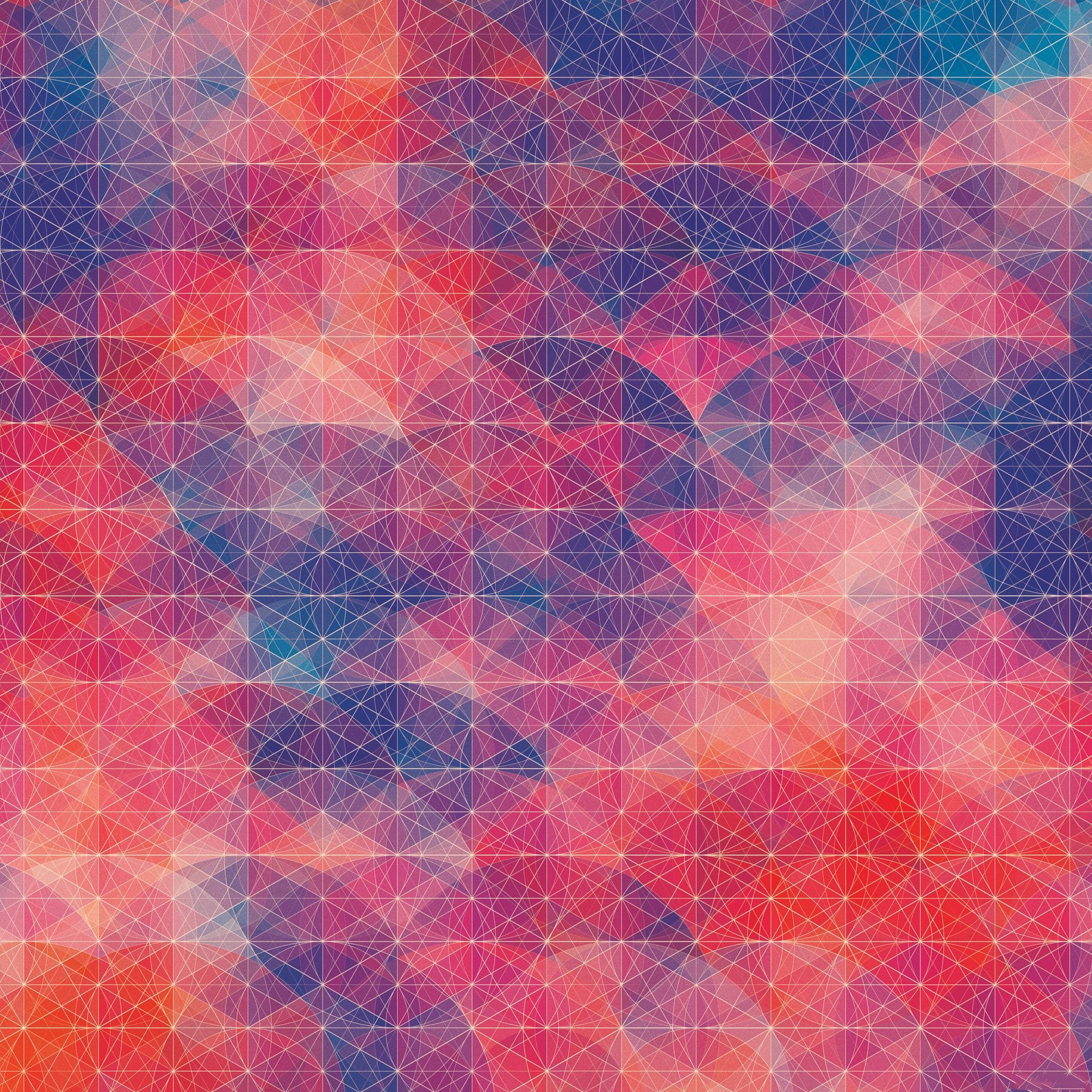 Geometric Gradient Sunset - apple wallpaper for StockWalls