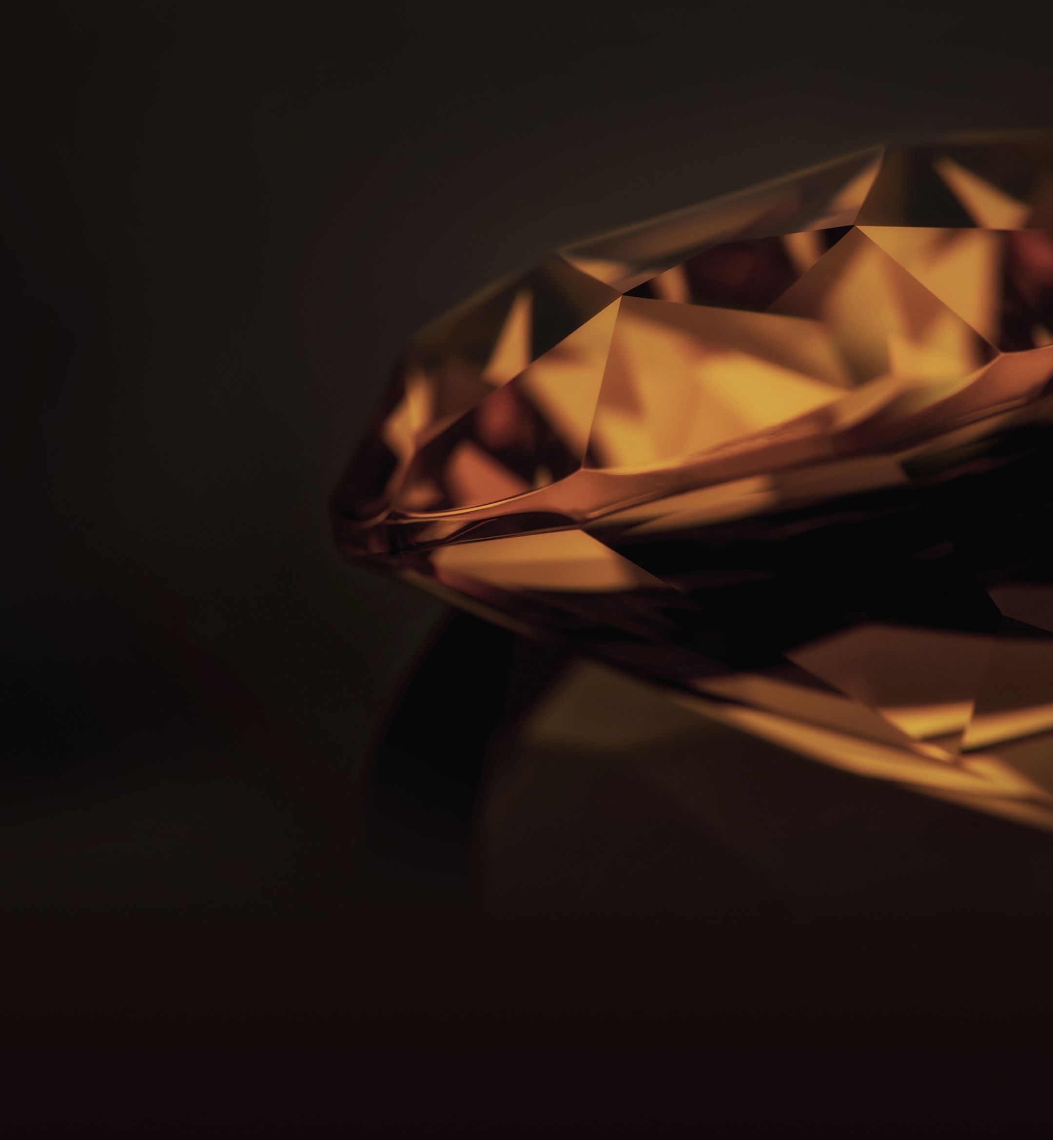 Golden Gemstone Macro - huawei wallpaper for StockWalls