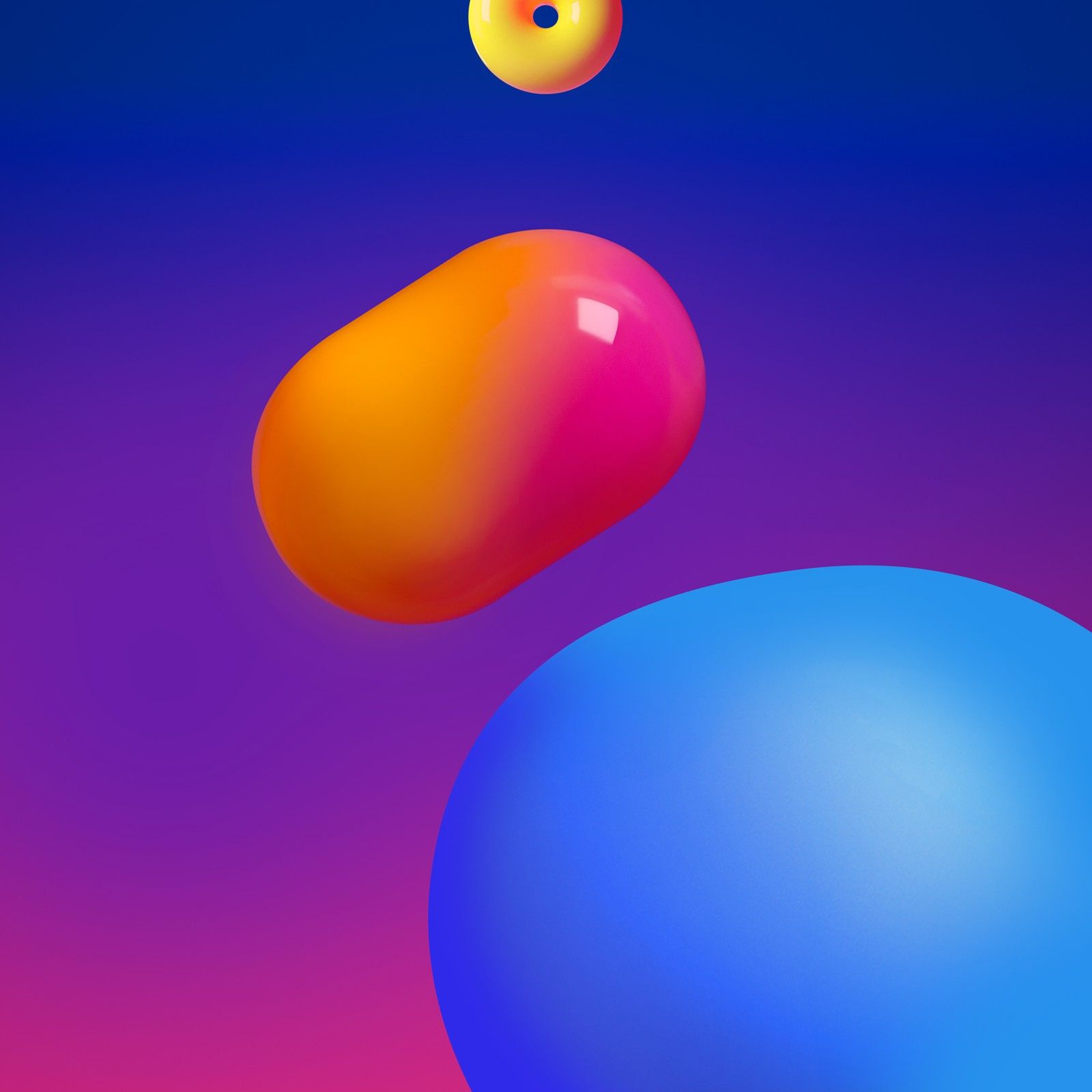 Gradient Orb Abstract - apple wallpaper for StockWalls