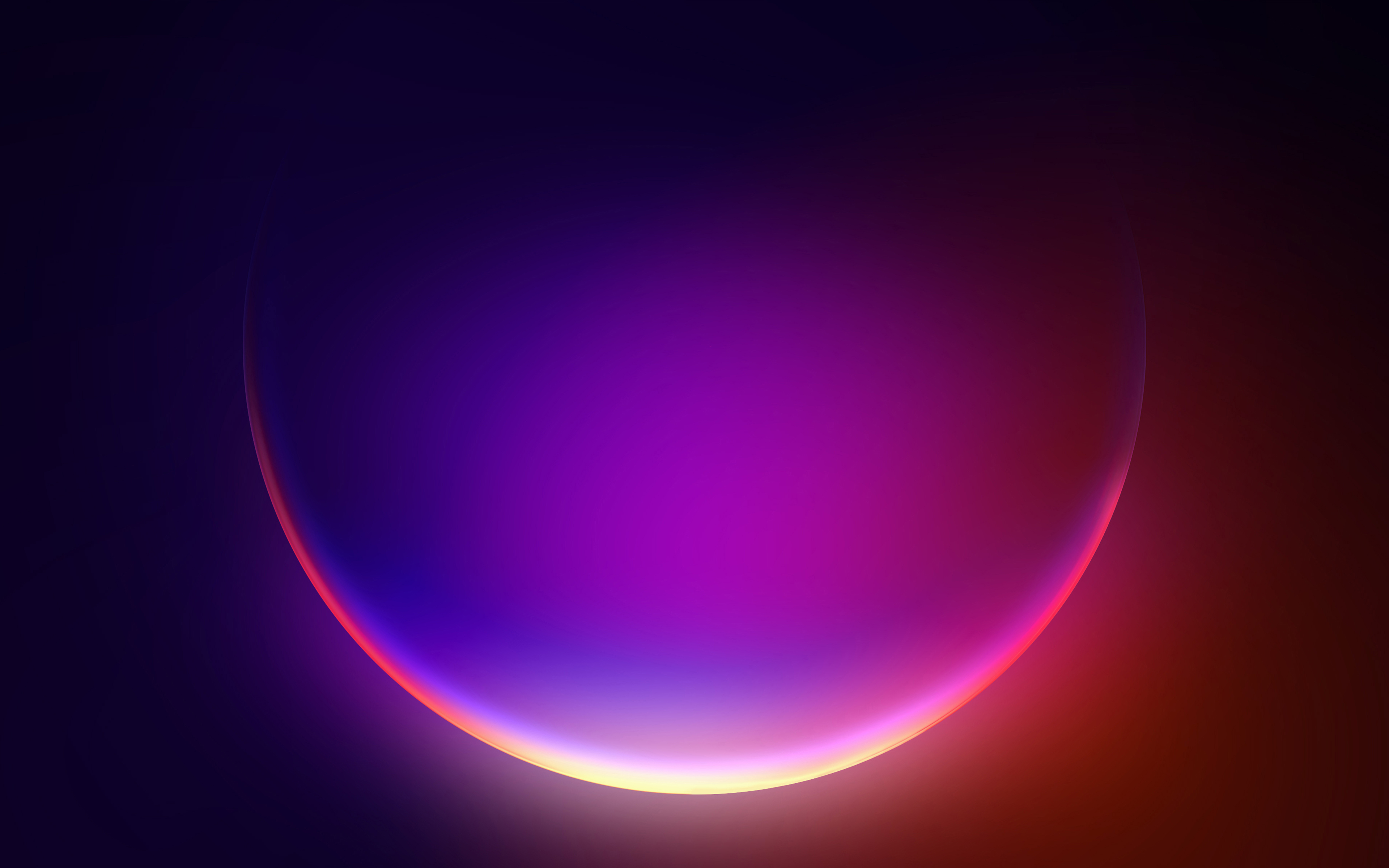 Gradient Orb Glow - microsoft wallpaper for StockWalls