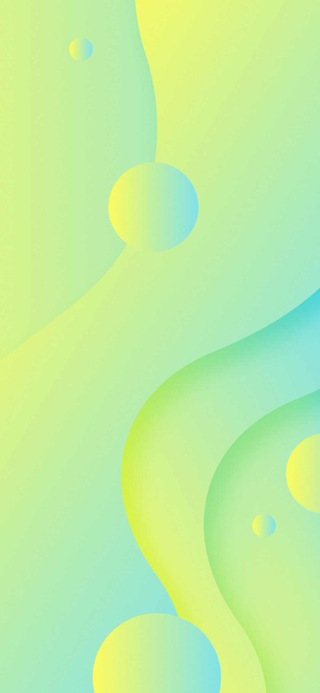 Gradient Wave Abstract - apple wallpaper for StockWalls