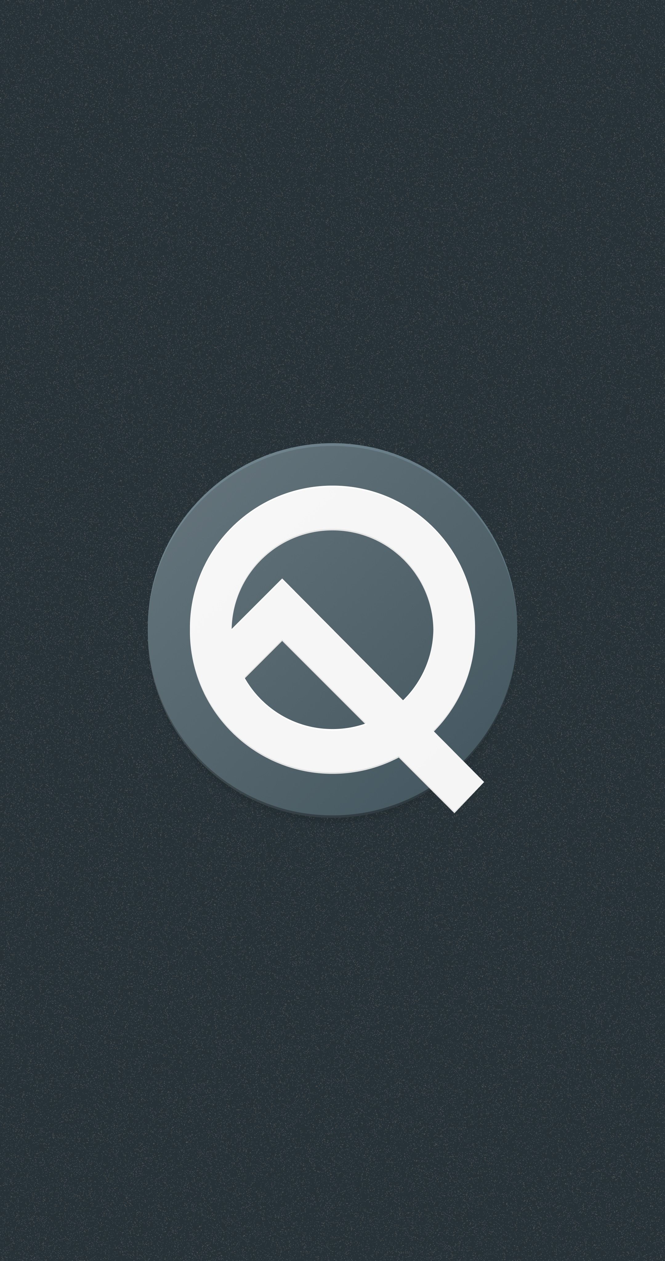 Minimalist Q Logo - android os wallpaper for StockWalls