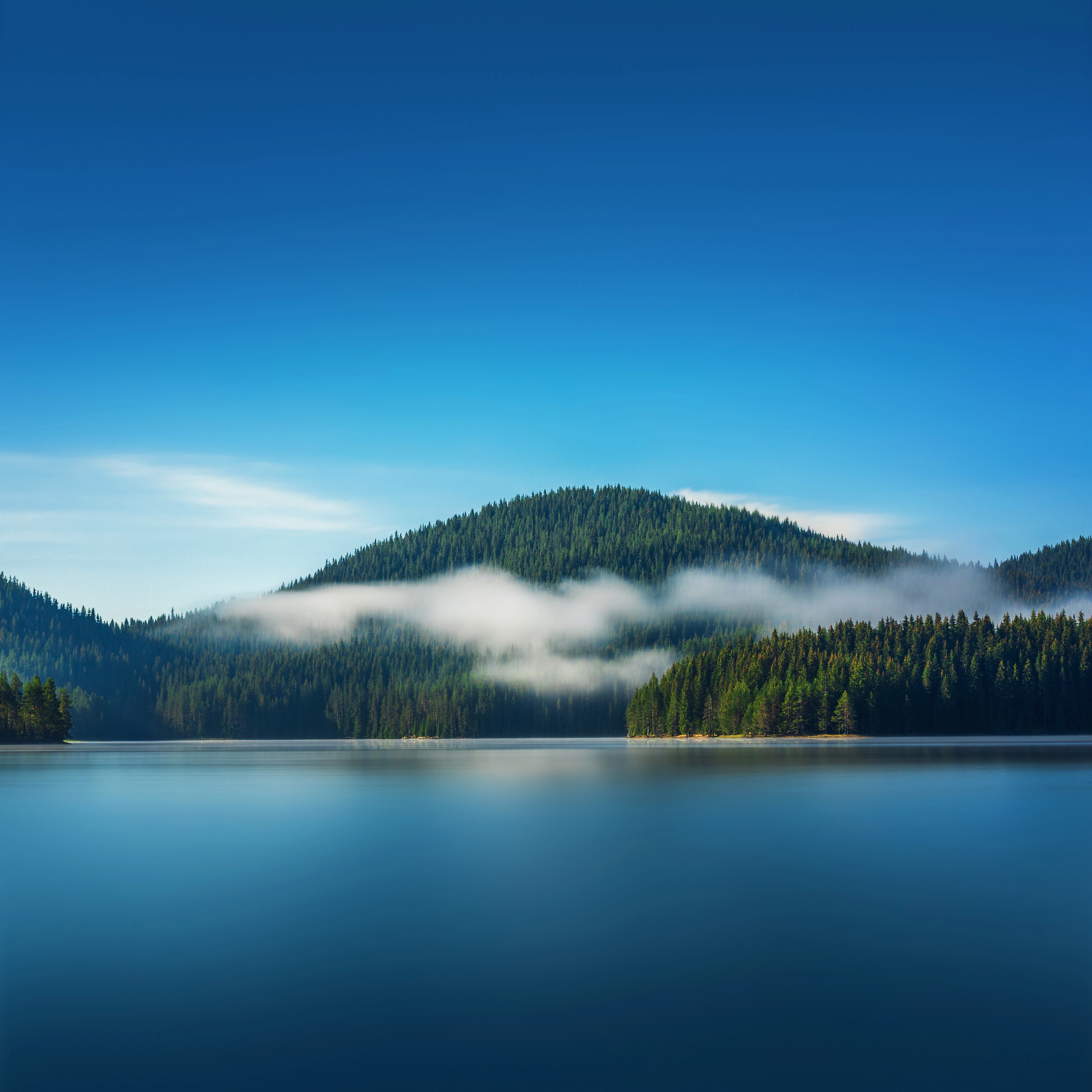 Misty Mountain Lake - huawei wallpaper for StockWalls