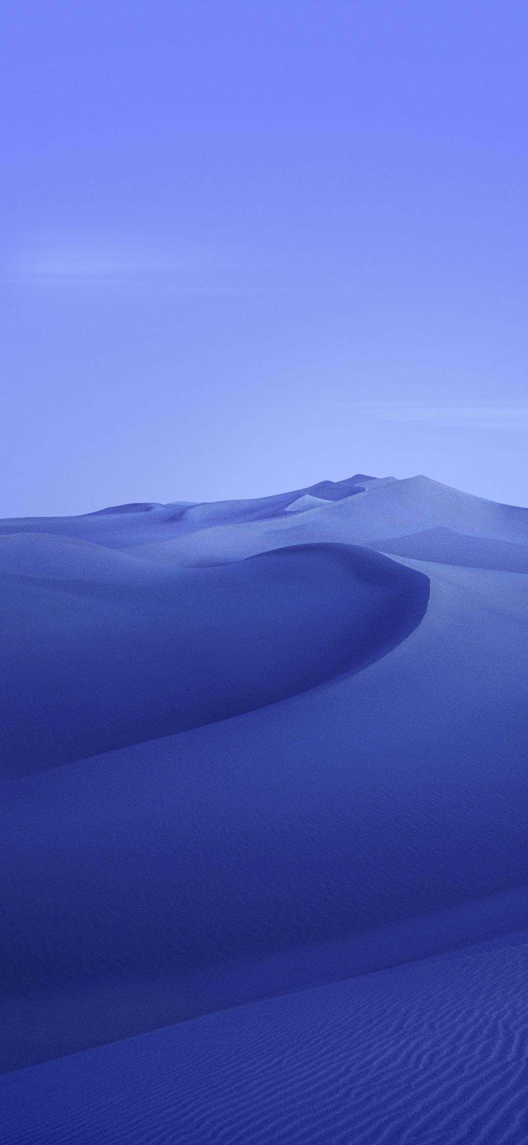 Monochromatic Blue Dunes - xiaomi wallpaper for StockWalls