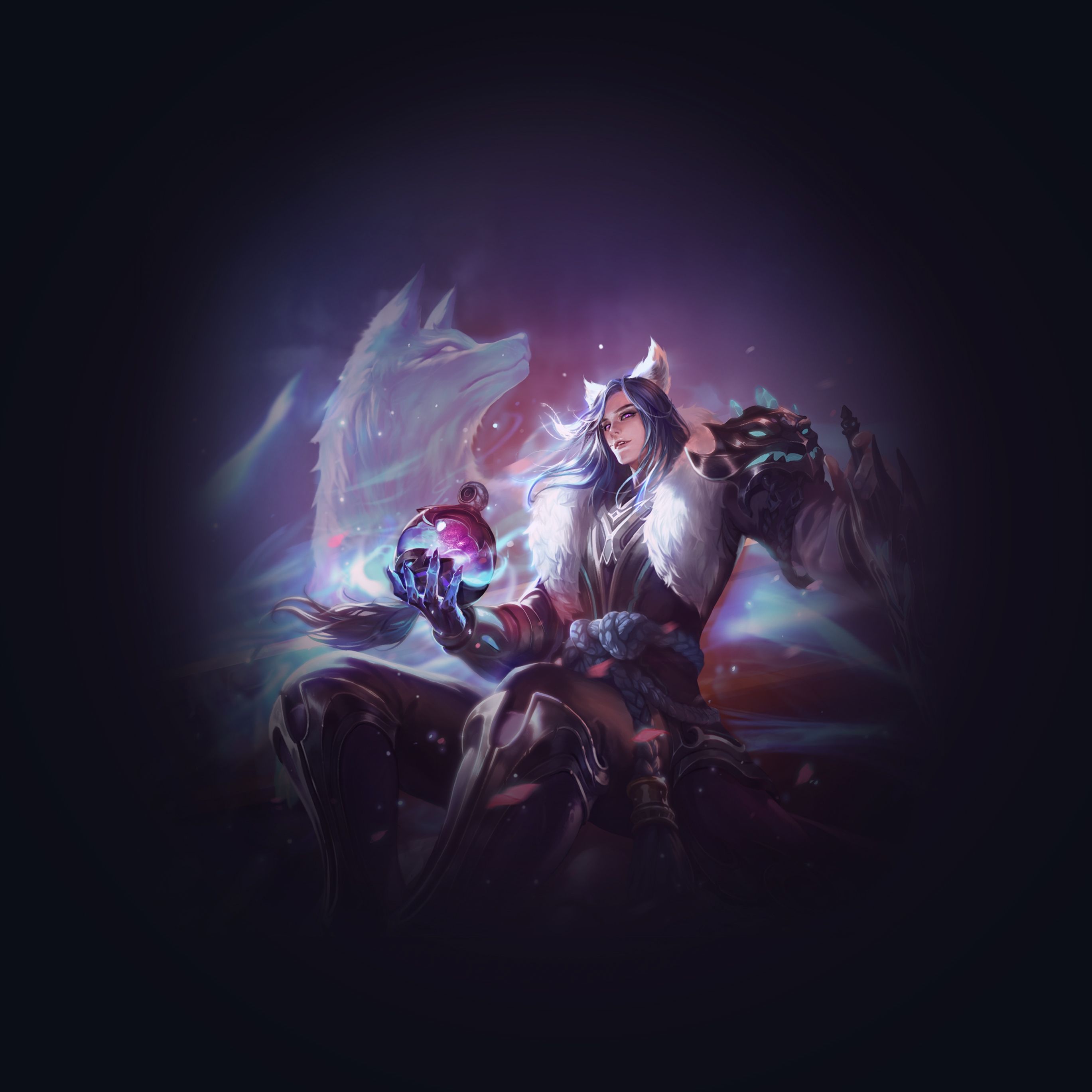 Mystic Wolf Warrior - asus wallpaper for StockWalls