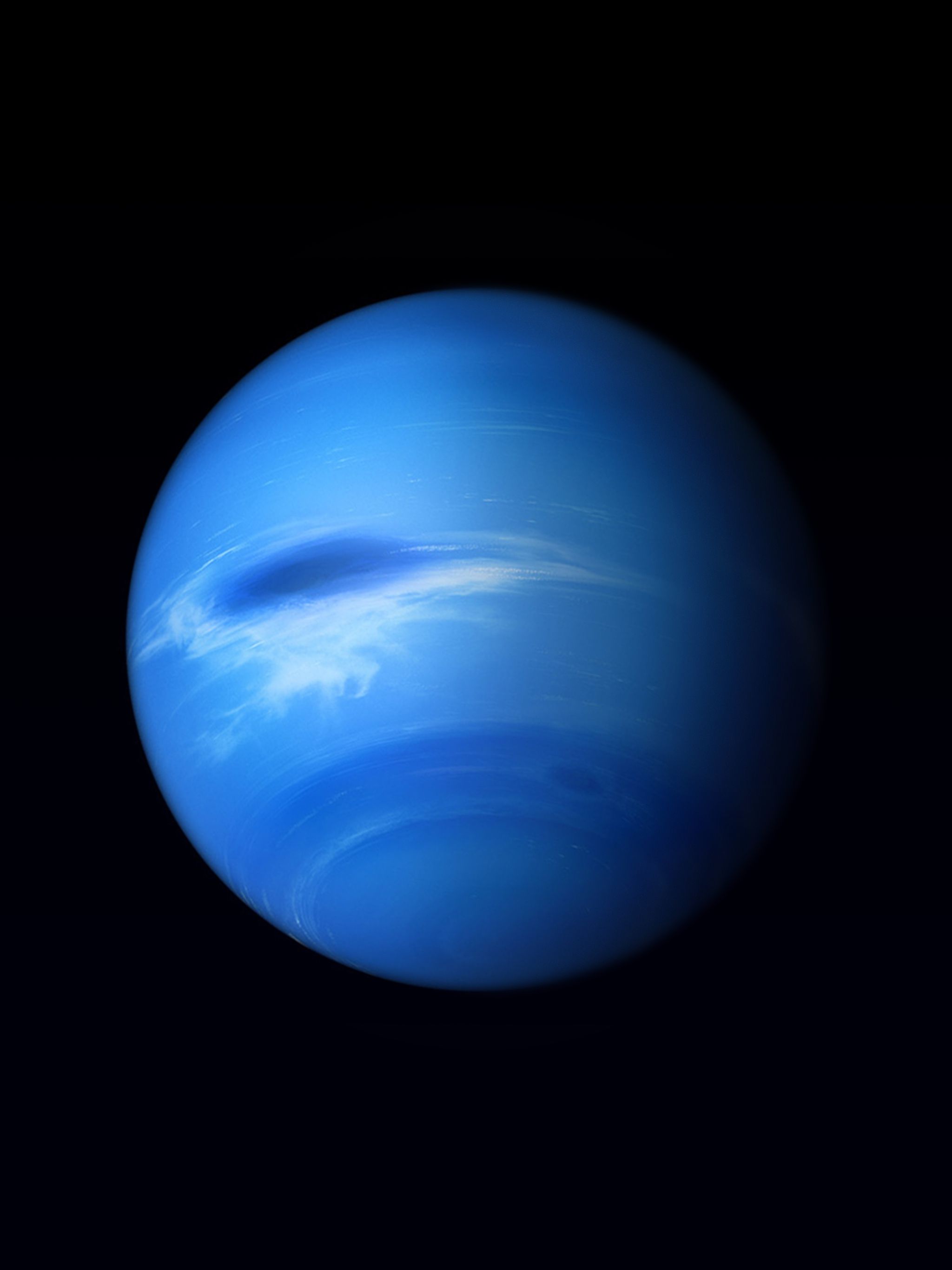 Neptune's Blue Swirls - apple wallpaper for StockWalls
