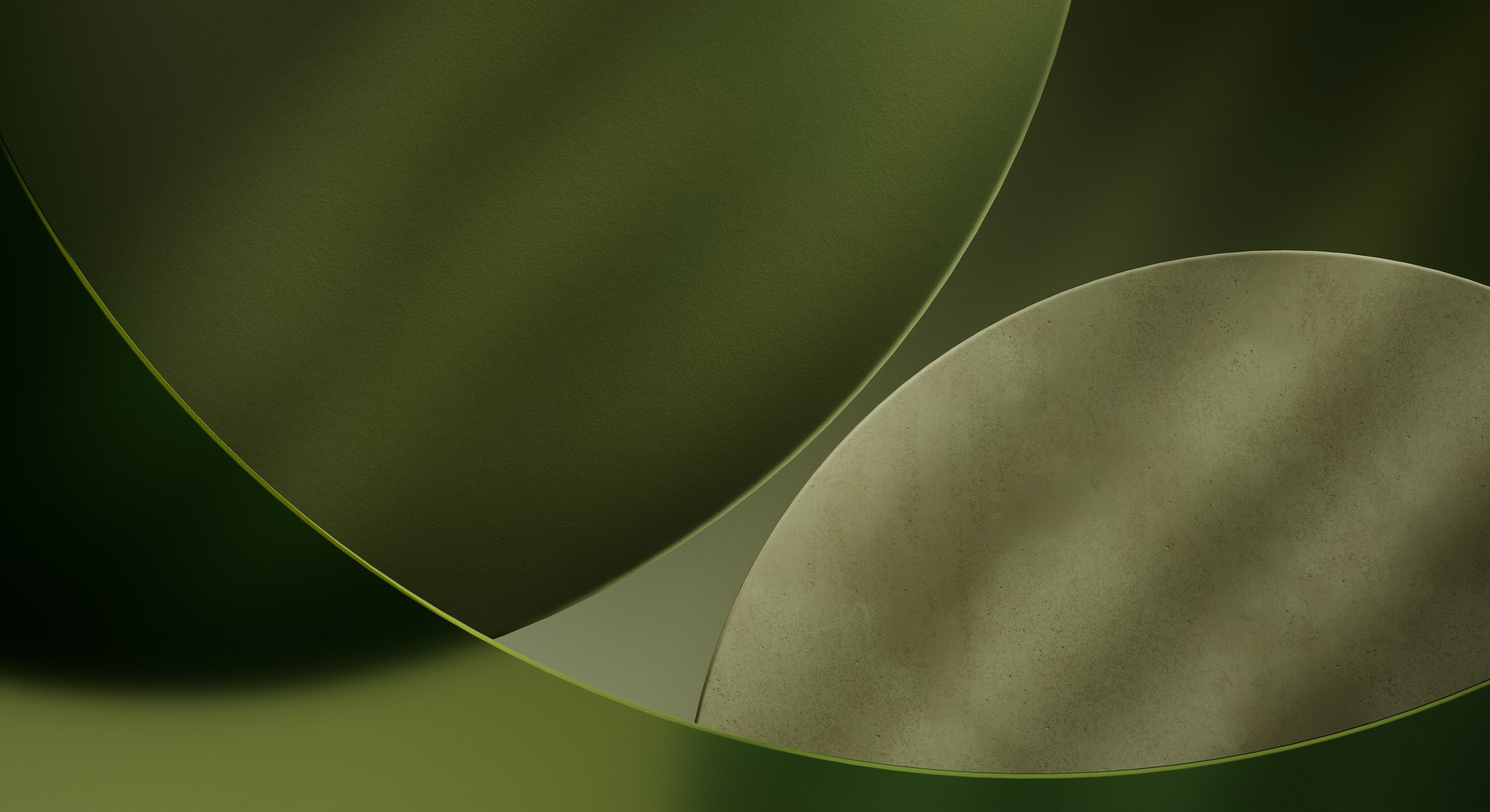 Organic Green Curves Wallpaper - apple wallpaper for Tablet