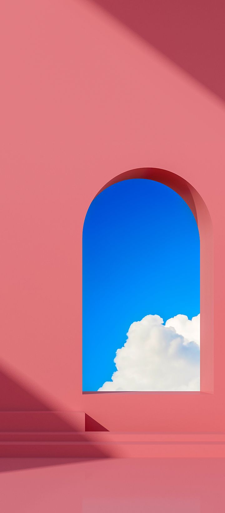 Pink Archway Sky View - infinix wallpaper for StockWalls