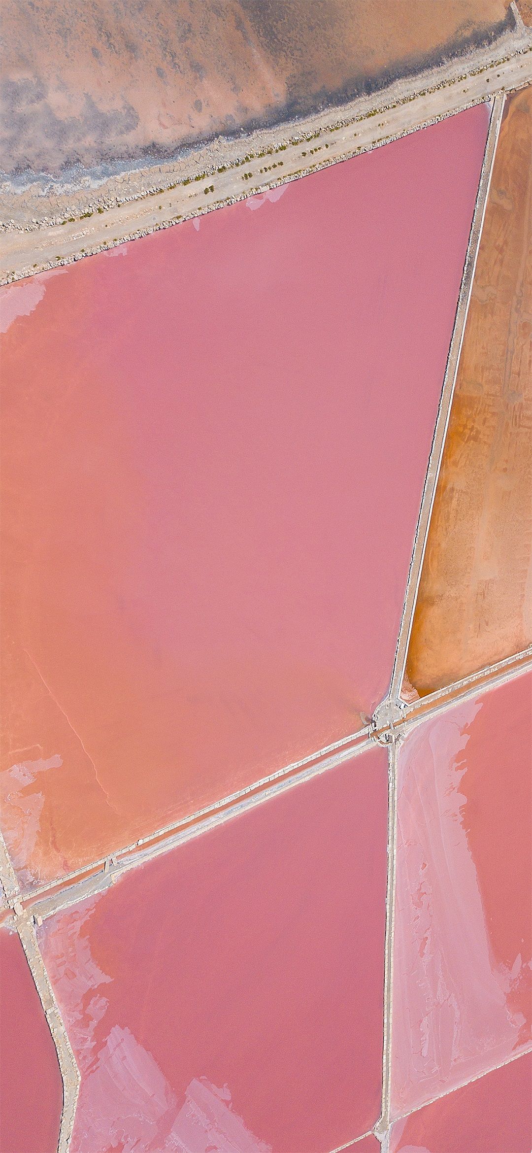 Pink Salt Flats Aerial - asus wallpaper for StockWalls