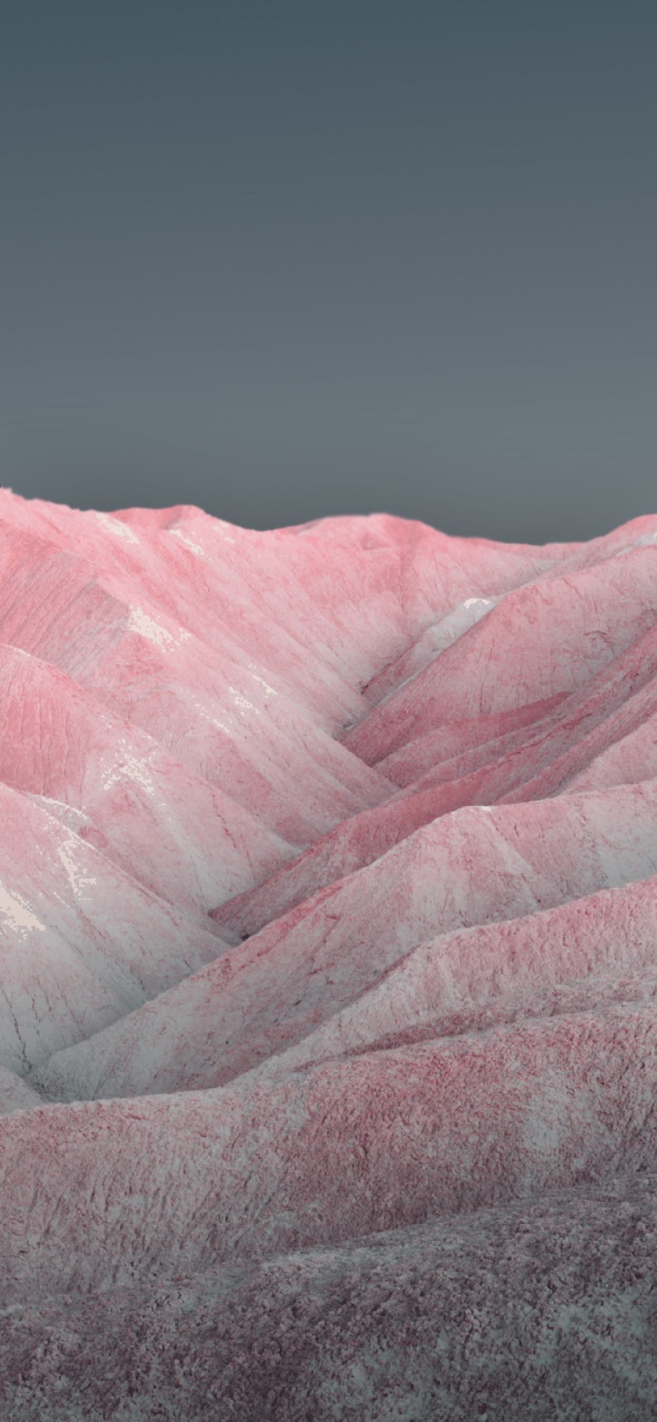 Pink Textured Mountains - android os wallpaper for StockWalls