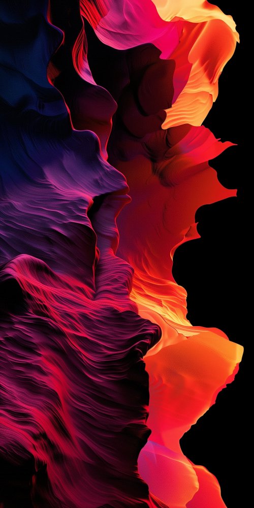 Vibrant Abstract Flow Waves - Related StockWalls wallpaper