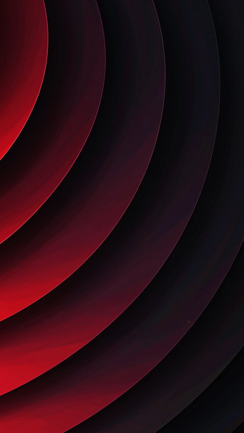 Red Curved Abstract Layers - Related StockWalls wallpaper