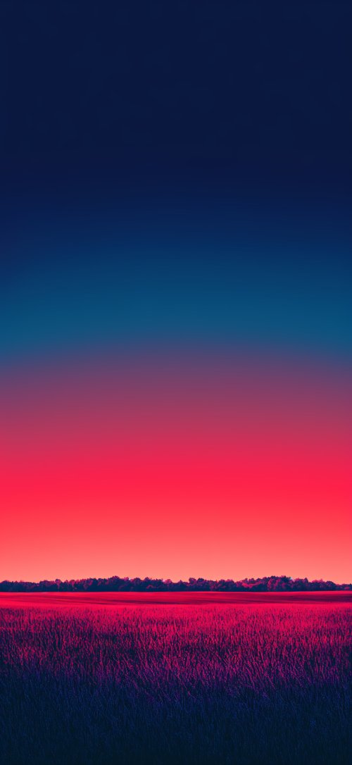 Vibrant Sunset Field Horizon - Related OpersCraft wallpaper