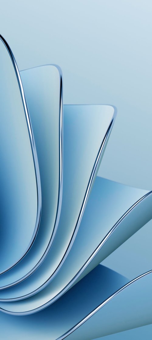 Smooth Blue Abstract Curves - Related OpersCraft wallpaper