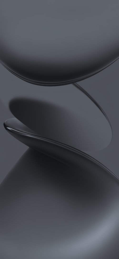 Minimalist Dark Abstract Curves - Related StockWalls wallpaper