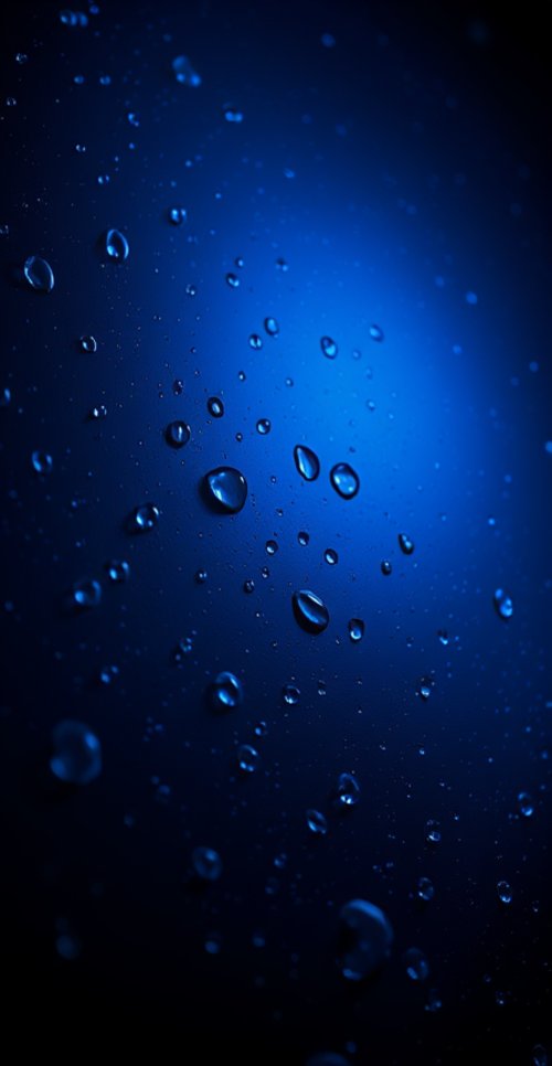 Deep Blue Water Drops - Related OpersCraft wallpaper