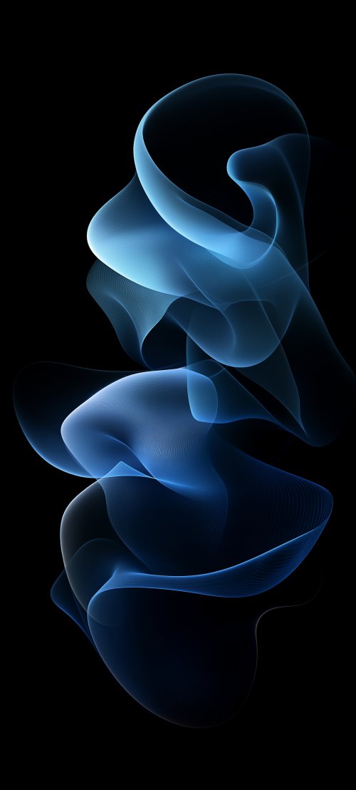 Blue Flowing Abstract Waves - Related OpersCraft wallpaper
