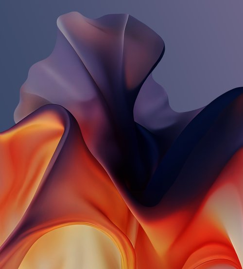 Abstract Flowing Silk Waves - Related StockWalls wallpaper