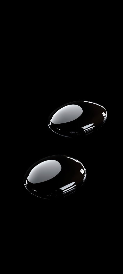 Minimal Black Water Drops - Related StockWalls wallpaper