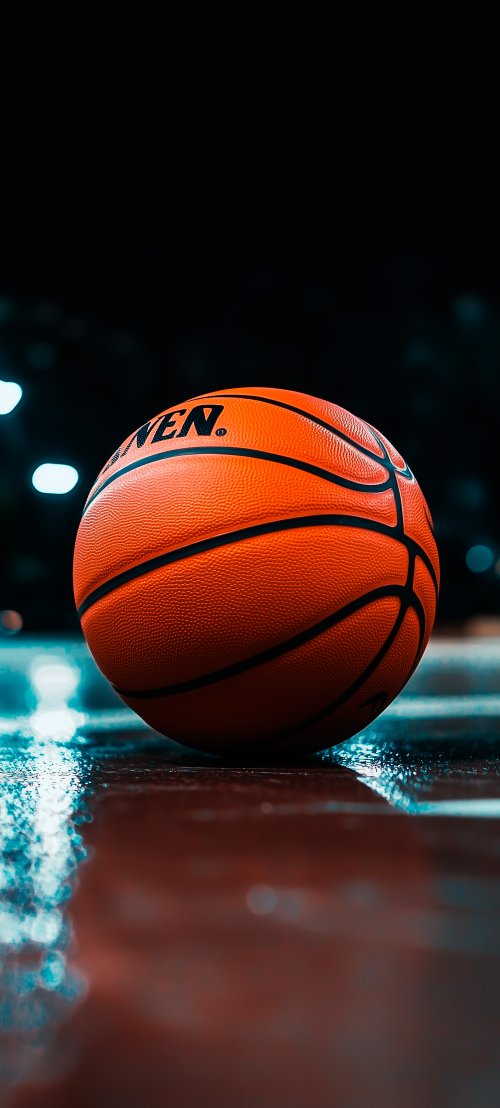 Orange Basketball Court Glow - Related OpersCraft wallpaper