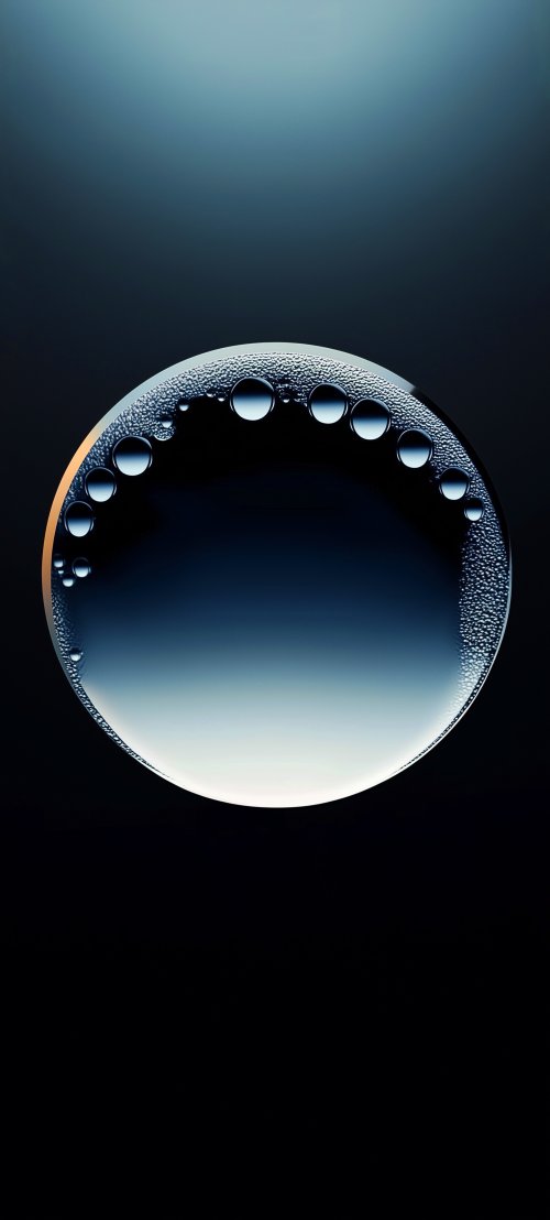Abstract Water Droplet Sphere - abstract Wallpaper