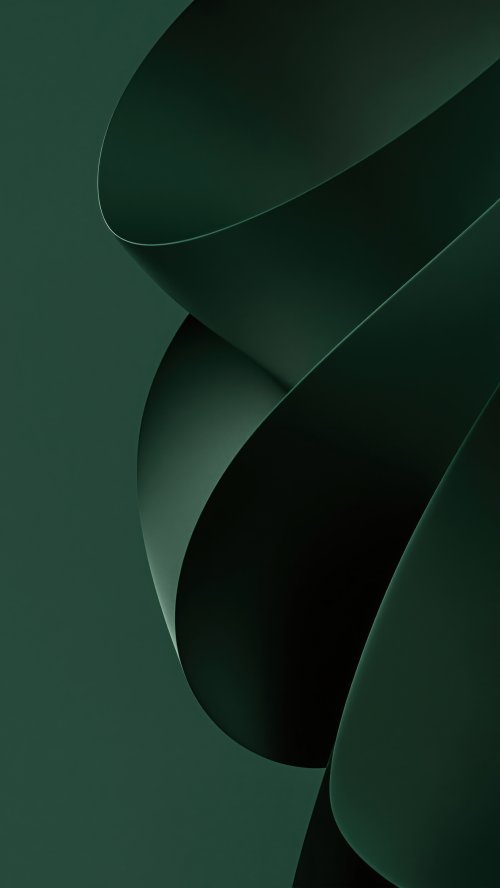 Elegant Dark Green Curves - Related OpersCraft wallpaper