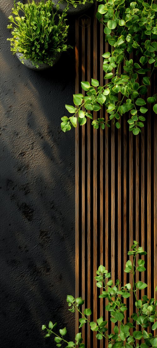 Modern Minimalist Plant Decor - Related OpersCraft wallpaper