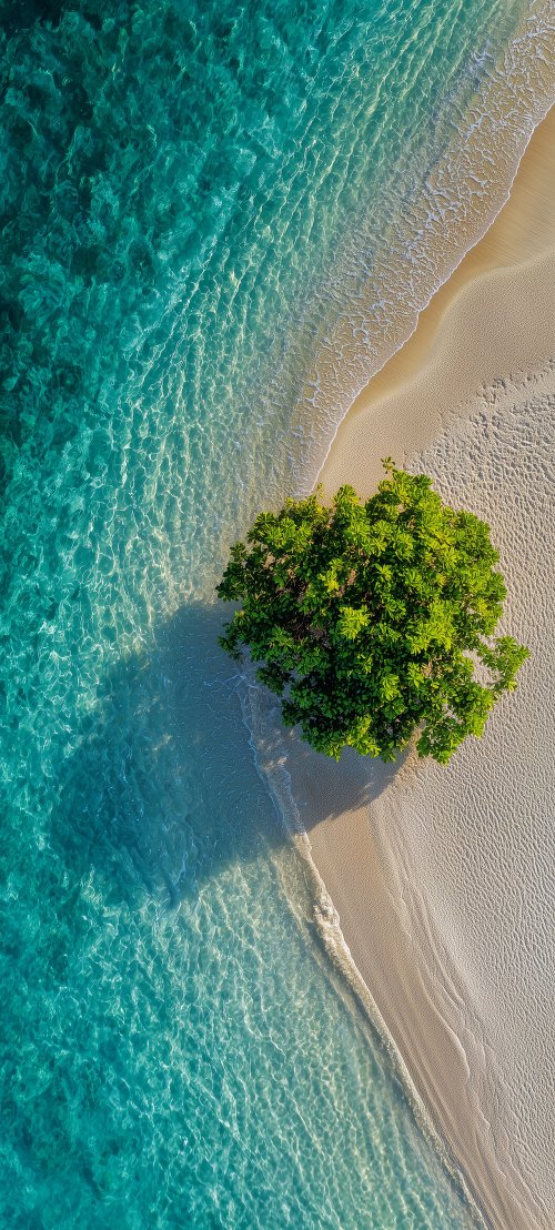 Aerial Tropical Beach View - Related OpersCraft wallpaper
