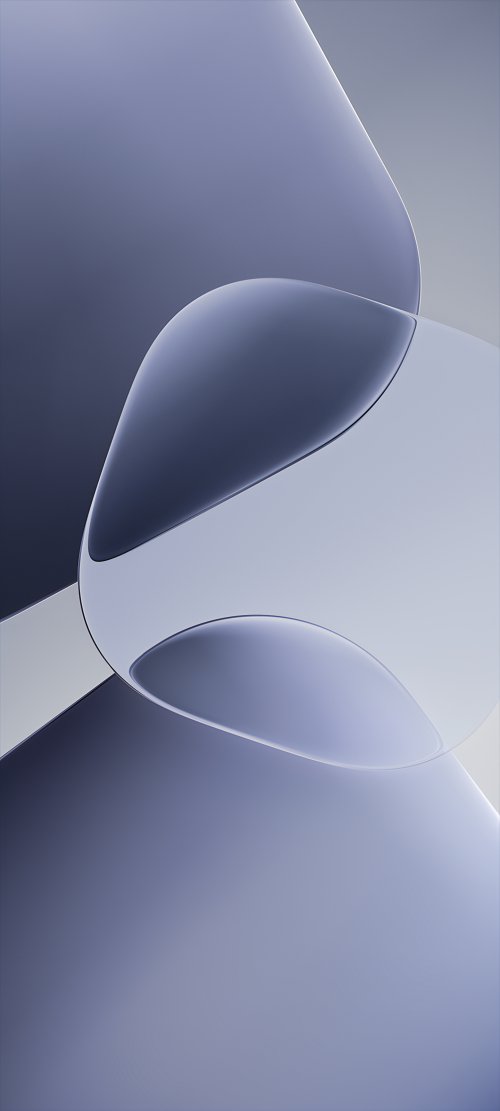 Minimalist Blue Abstract Curves - Related StockWalls wallpaper