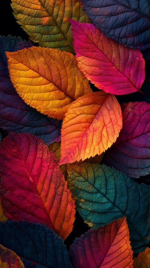 Vibrant Colorful Autumn Leaves - Related StockWalls wallpaper