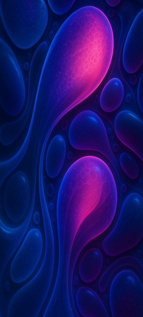 Neon Liquid Abstract Flow - abstract Wallpaper