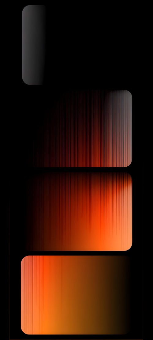 Minimalist Orange Gradient Blocks - Related OpersCraft wallpaper