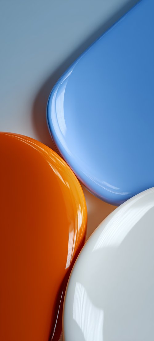 Smooth Colorful Abstract Shapes - Related OpersCraft wallpaper
