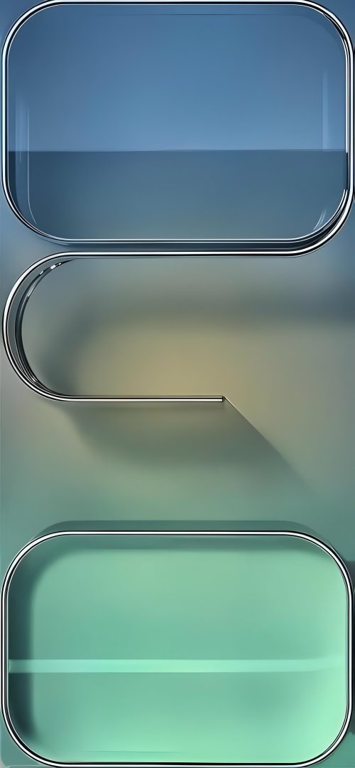 Minimalist Chrome Glass Abstract - Related OpersCraft wallpaper