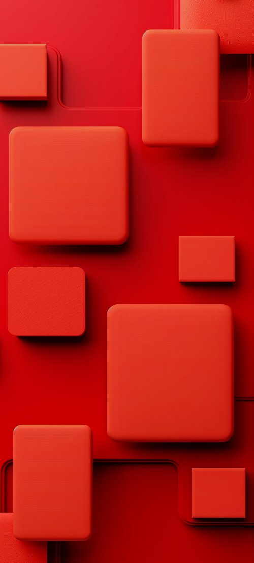 Abstract Red Geometric Shapes - Related StockWalls wallpaper