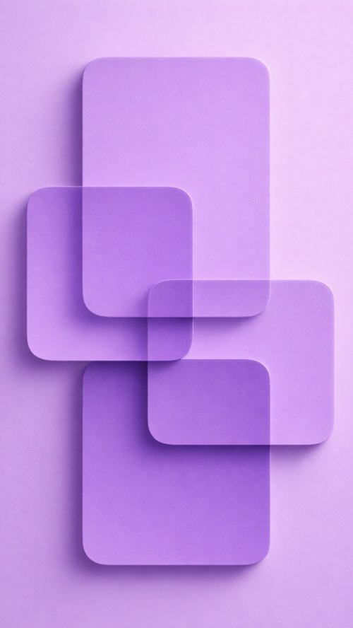 Minimal Purple Geometric Shapes - Related StockWalls wallpaper