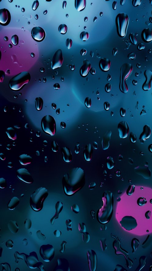 Neon Raindrop Glass Texture - Related StockWalls wallpaper